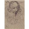 Image 1 : Salvador Dali (1904-1989) Spanish, CERVANTES, etching, from a later edition as published by The...
