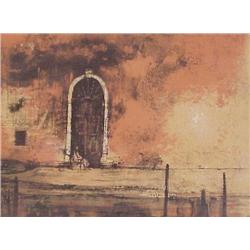 Jean Jansem (b. 1920) French/Armenian, DOOR, color lithograph, signed in pencil, from the numbe...