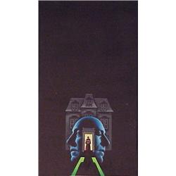 Japanese Illustration (20th Century), THE WARRIOR MIND, acrylic painting on board, 21 ¾ x 12”....