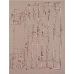 Craig Kauffman (b. 1932) Californian, UNTITLED, 1988, color lithograph, signed in pencil, from...