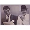 Image 1 : Macchio (20th Century) American, DEAN MARTIN & FRANK SINATRA, screenprint on canvas, signed, th...