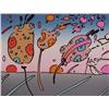 Image 1 : Peter Max (b. 1937) German/American, SUMMER SEASONS II, color screenprint, signed in pencil, fr...