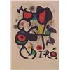 Image 1 : Joan Miro (1893-1983) Spanish, AFFICHE POR LONDRE, color lithograph, signed in pencil, from the...