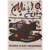 Image 1 : Joan Miro (1893-1983) Spanish (three), MUSEE D’ART MODERN, 1977, three color lithographs poster...