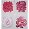 Image 1 : Lowell Nesbit (b. 1933) American, FLOWERS, 1981, suite of four color screenprints, each signed...