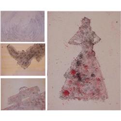 Edward Ruscha (b. 1937) American, FLIPPING, KICKING, HOWLING, ROLLING, SITTING, STANDING, CLIMB...