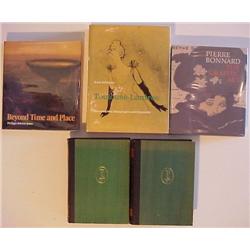 Books: Toulouse-Lautrec, Bonnard, and two more (five), TOULOUSE-LAUTREC HIS COMPLETE LITHOGRAPH...