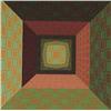 Image 1 : Victor Vasarely (1908-1997) Hungarian, KALDOR, color screenprint, signed in pencil, from the nu...