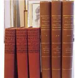 Books: George Frederic Watts; Histoire de la Peinture Flamande (two), GEORGE FREDERIC WATTS THE...