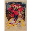 Image 1 : Alexander Wissotzky (20th Century), BOUQUET IN THE DARK, color screenprint, signed in pencil, f...