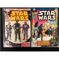 STAR WARS #42 & #43 (MARVEL COMICS)