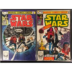 STAR WARS #72 & #73 (MARVEL COMICS)