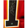 Image 2 : MIKE SMITH SIGNED FLAMES HOCKEY JERSEY W/ COA
