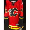 Image 3 : MIKE SMITH SIGNED FLAMES HOCKEY JERSEY W/ COA