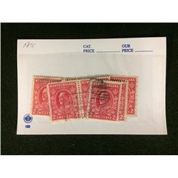 CANADIAN STAMPS LOT (NEWFOUNDLAND) 2 CENTS