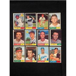 1961 TOPPS BASEBALL CARD LOT