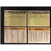 Image 2 : 1960'S BASEBALL TEAM CHECKLISTS CARD LOT