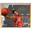 Image 1 : DeMar DeRozan Toronto Raptors Autographed Spotlight Netcam Dunk 8x10 Photo