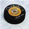 Image 1 : Marcel Dionne Los Angeles Kings Autographed Hockey Puck with HOF Note