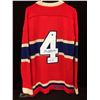 Image 1 : JEAN BELIVEAU AUTGRAPHED CANADIENS KNIT HOCKEY JERSEY