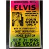 Image 1 : 1969 ELVIS PRESLEY CONCERT POSTER (REPRINT)