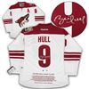 Image 1 : Brett Hull Phoenix Coyotes Autographed Reebok Final NHL Game History Jersey #/9