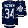 Image 1 : Auston Matthews Toronto Maple Leafs Autographed Adidas Authentic Hockey Jersey