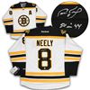 Image 1 : Cam Neely Boston Bruins Autographed Reebok Premier Jersey with 50 in 44 Note