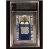 Image 1 : 2005-06 ITG ULTIMATE MEMORABILIA 6TH EDITION RAISED TO THE RAFTERS SILVER PAT LaFONTAINE (10/25)