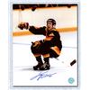 Image 1 : Tiger Williams Vancouver Canucks Autographed Riding The Stick 8x10 Photo