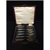 Image 1 : SILVER FORK SET W/ CASE