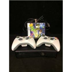 XBOX 360 W/ CONTROLLERS & GAME