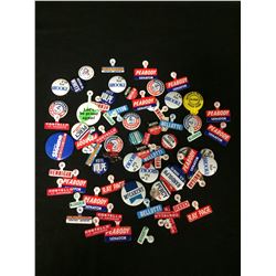 POLITICAL ELECTION PINS LOT