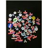 Image 1 : POLITICAL ELECTION PINS LOT