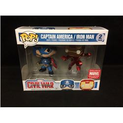 Funko Pop! Marvel Captain America/ Iron Man