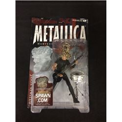 COLLECTIBLE MCFARLANE TOYS METALLICA HARVESTERS OF SORROW JASON NEWSTED FIGURE
