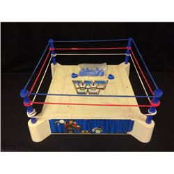 1986 WWF Official World Wrestling MONSTER RING 18" Playset (LJN TOYS)