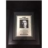 Image 1 : LIAM GALLAGHER FRAMED TOUR DATES POSTER (16X20)