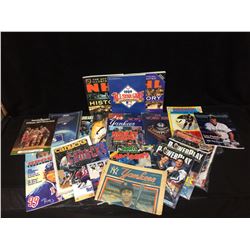 SPORTS MAGAZINES/ PROGRAMS LOT