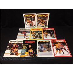 VANCOUVER CANUCKS HOCKEY MAGAZINE LOT