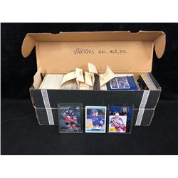 VARIOUS SPORTS CARDS LOT (NHL/ MLB...)