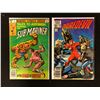 Image 1 : MARVEL COMIC BOOK LOT (SUB-MARINER #8/ DAREDEVIL #195)