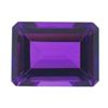 Image 1 : 18.02CT AAA Natural Purple Amethyst Gem Diamond Emerald Cut 16x12MM VVS Gemstone