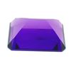 Image 2 : 18.02CT AAA Natural Purple Amethyst Gem Diamond Emerald Cut 16x12MM VVS Gemstone