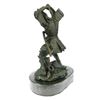 Image 2 : SAMURAI WARRIOR GENUINE HOTCAST PURE BRONZE STATUE ART