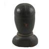 Image 3 : 19thc Carved Wooden Head Sporting Figure