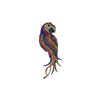 Image 1 : Multi-Color Crystal Parrot Bird Pendant/ Brooch Pin