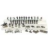 Image 2 : (40) U.s. Civil War Metal Miniature Soldiers