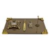 Image 1 : Art Nouveau Cast Iron Owl Desk Set