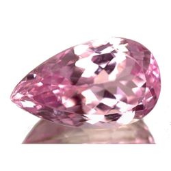 Pink 4 Carat Bianco Diamond Pear Cut 10 X 12 Mm